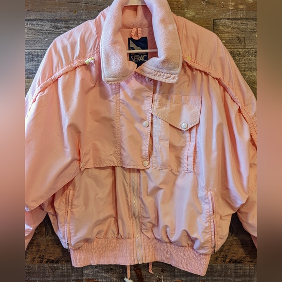 Serac Brand Pink Tactel Ski Coat - Picture 2 of 15